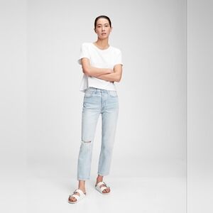 Gap High Rise Cheeky Straight Jeans Size 30 Vintage Vibes